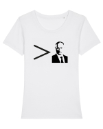 Greater Than Putin Tricou mânecă scurtă guler larg fitted Damă Expresser