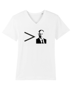 Greater Than Putin Tricou mânecă scurtă guler V Bărbat Presenter