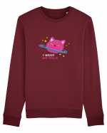 I Need My Space Bluză mânecă lungă Unisex Rise