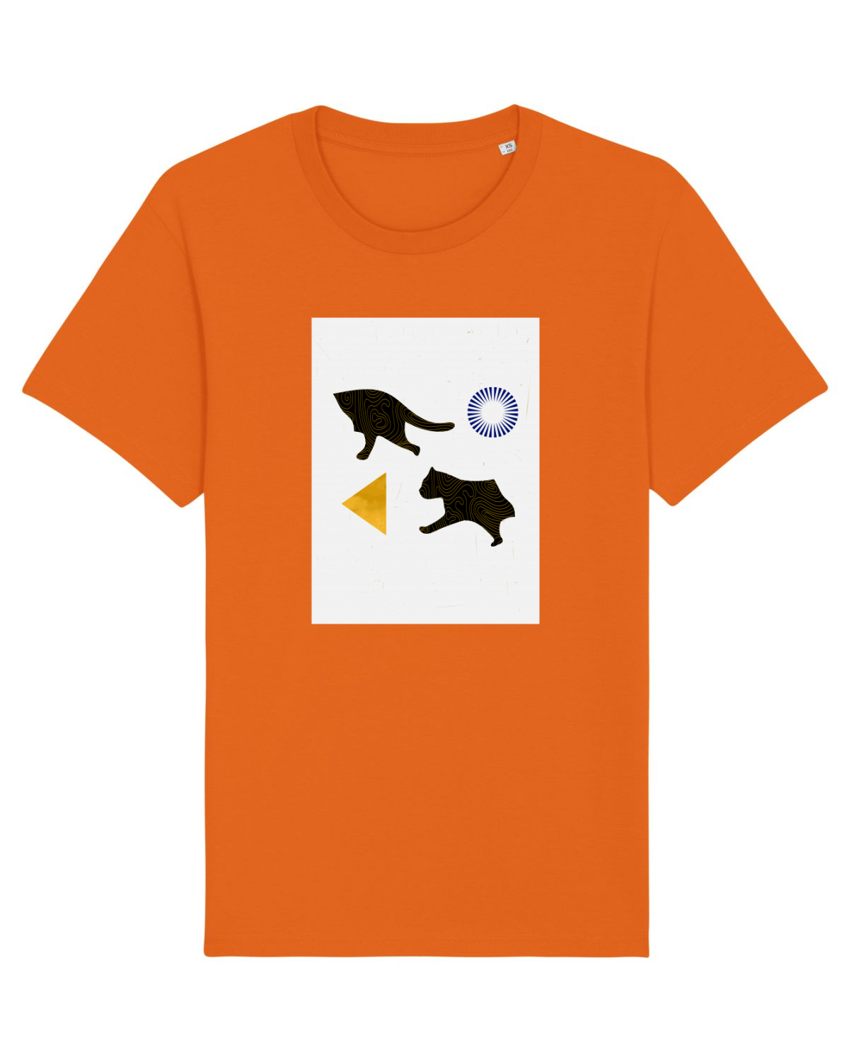 Tricou mânecă scurtă Unisex Rocker Bright Orange