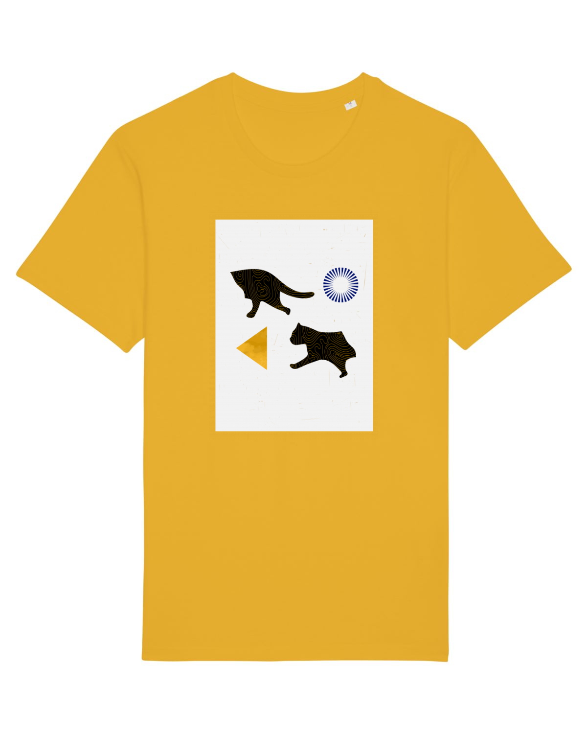 Tricou mânecă scurtă Unisex Rocker Spectra Yellow