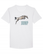 Jump Tricou mânecă scurtă guler larg Bărbat Skater