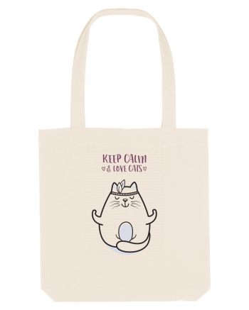 Keep Calm And Love Cats Natural