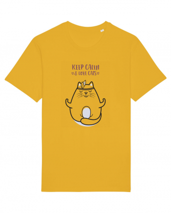 Keep Calm And Love Cats Spectra Yellow