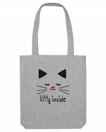 Kitty Inside Heather Grey