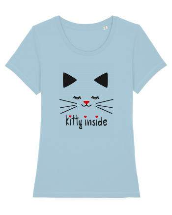 Kitty Inside Sky Blue