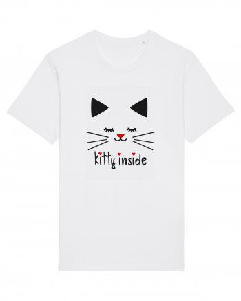 Kitty Inside White