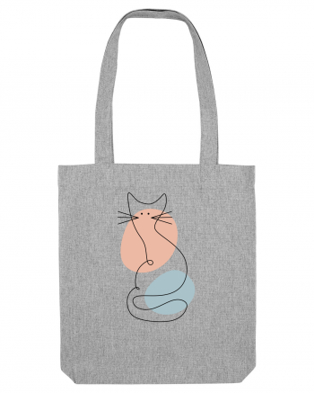 Kitty The Cat Heather Grey