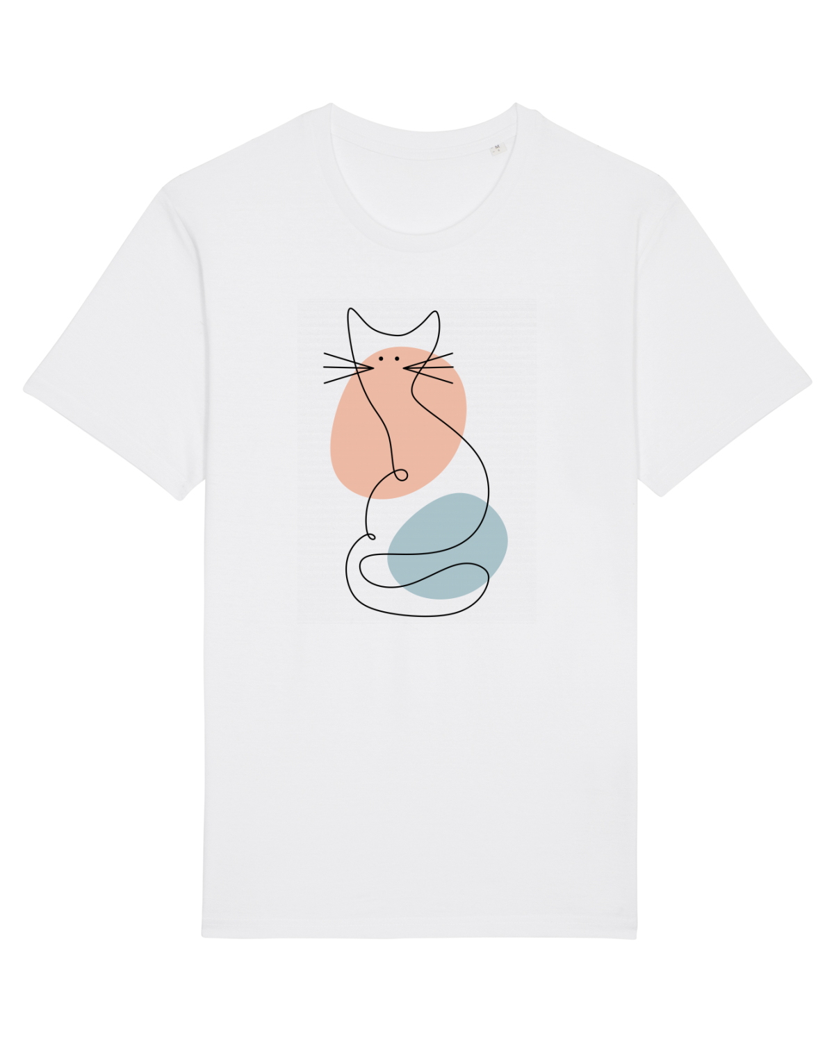 Tricou mânecă scurtă Unisex Rocker White