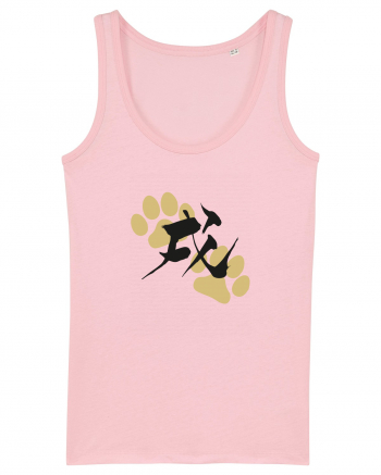 Kung Fu Dog Cotton Pink