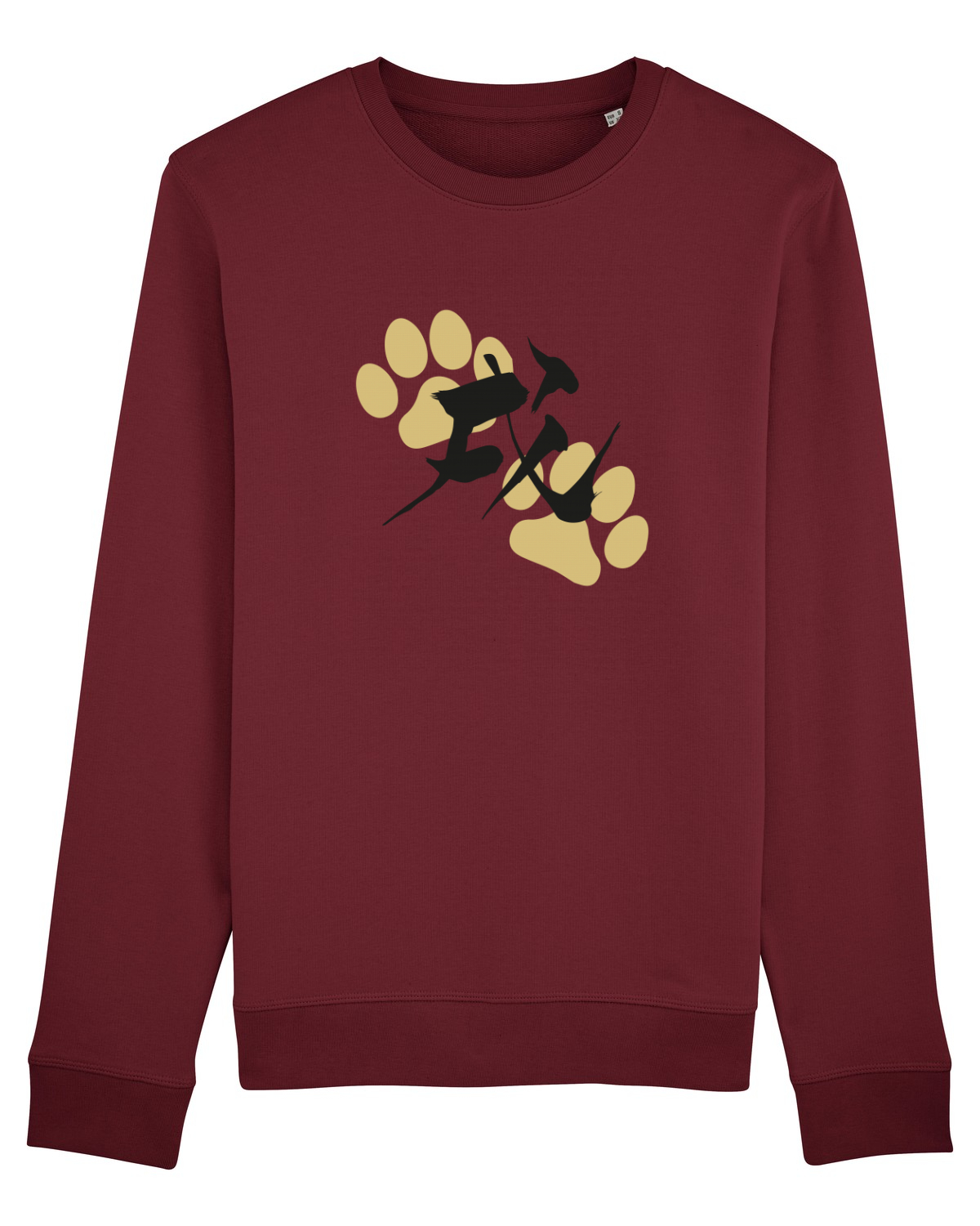 Bluză mânecă lungă Unisex Rise Burgundy