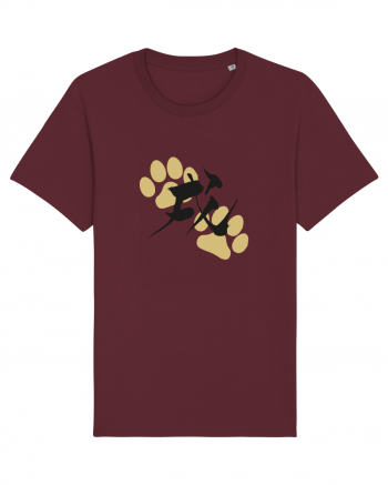 Kung Fu Dog Burgundy