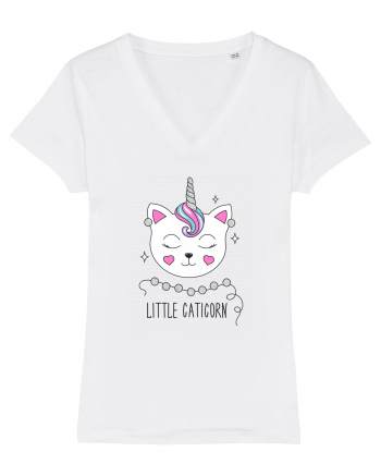 Little Caticorn White