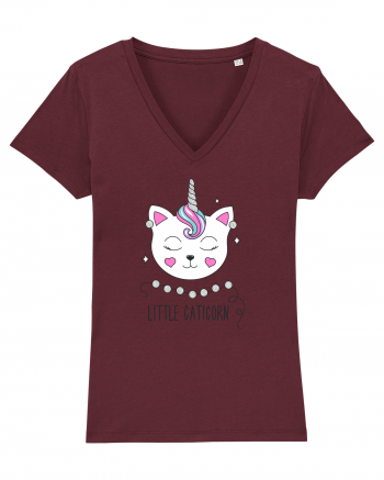 Little Caticorn Burgundy