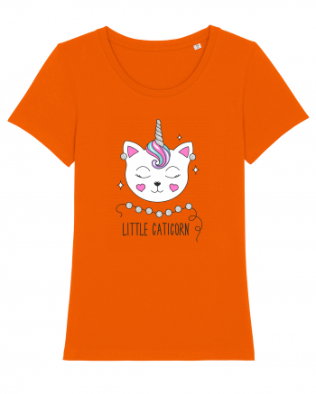 Little Caticorn Bright Orange