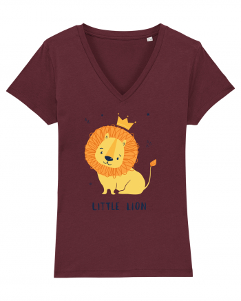 Little Lion Burgundy