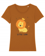 Little Lion Tricou mânecă scurtă guler larg fitted Damă Expresser