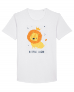 Little Lion Tricou mânecă scurtă guler larg Bărbat Skater