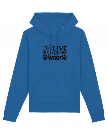 Live, Love, Woof! Royal Blue