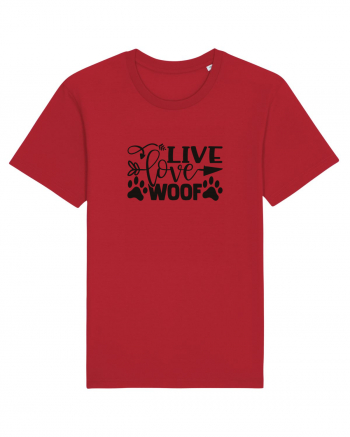 Live, Love, Woof! Red