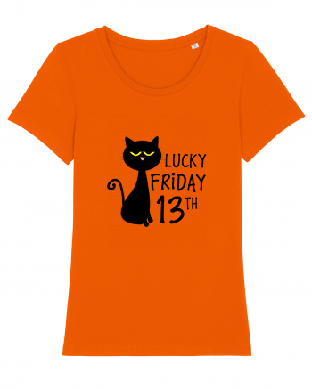 Lucky Friday 13th Bright Orange