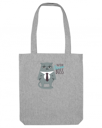 Meow Boss Heather Grey