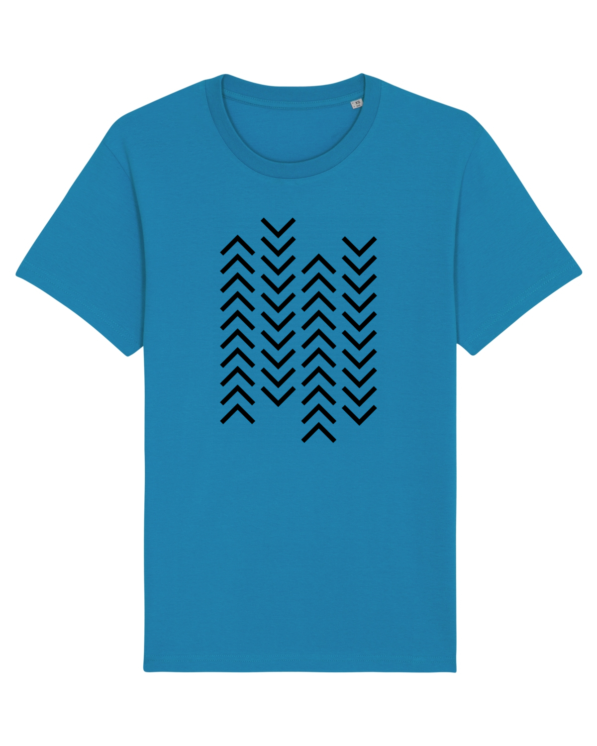 Tricou mânecă scurtă Unisex Rocker Azur