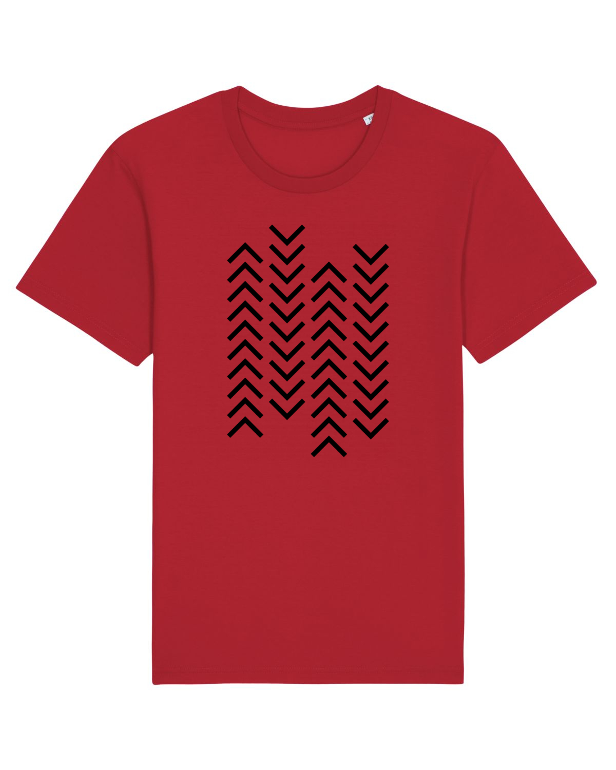 Tricou mânecă scurtă Unisex Rocker Red