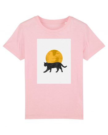 Moon Cat Cotton Pink