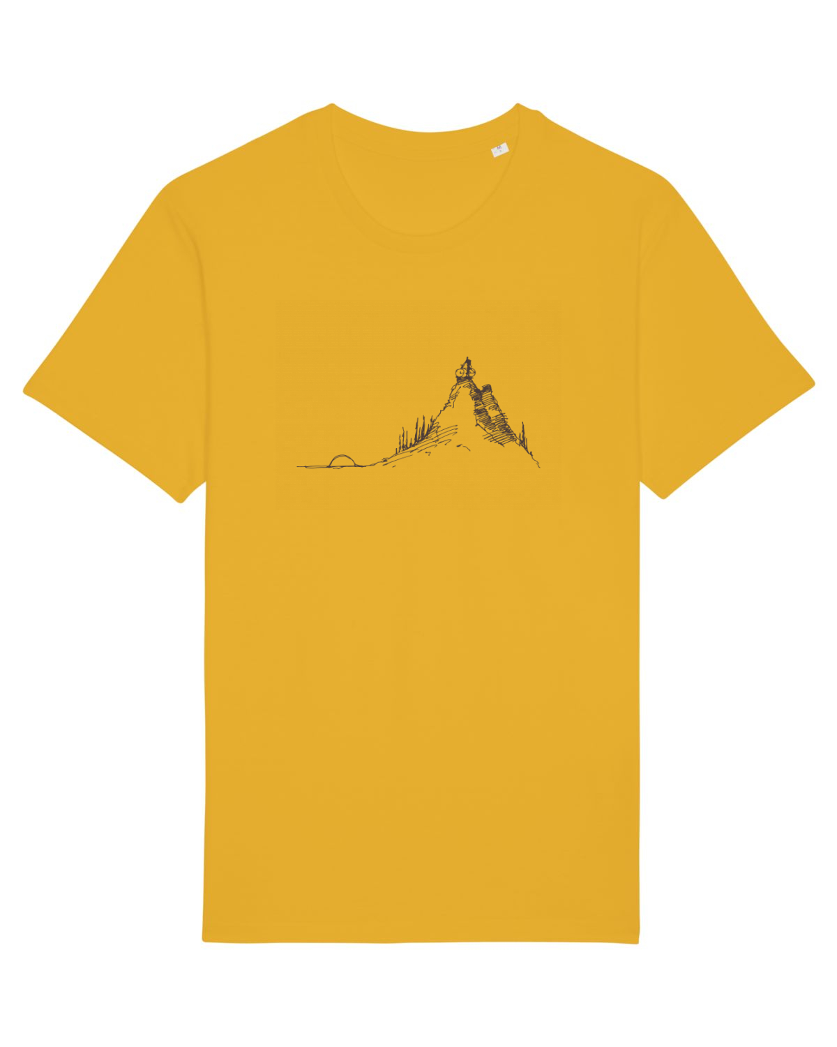 Tricou mânecă scurtă Unisex Rocker Spectra Yellow