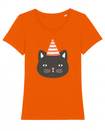 Party Cat Bright Orange