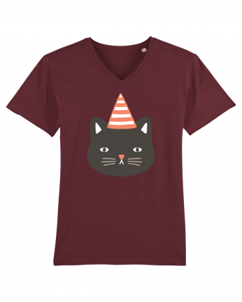 Party Cat Burgundy