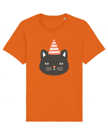 Party Cat Bright Orange