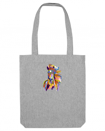 Puzzle Horse Heather Grey