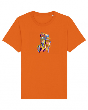 Puzzle Horse Bright Orange