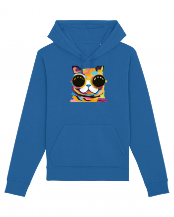 Funky Kitten Royal Blue