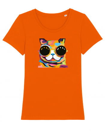 Funky Kitten Bright Orange