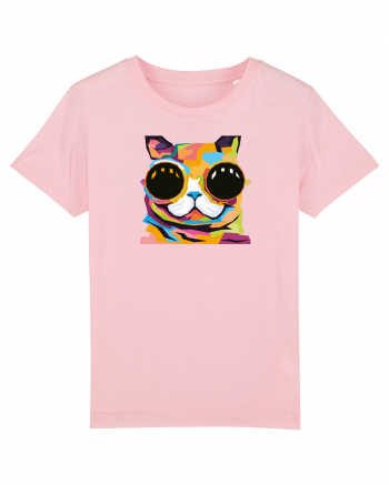 Funky Kitten Cotton Pink