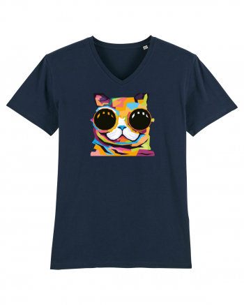 Funky Kitten French Navy