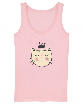 Queen Of Cats Cotton Pink