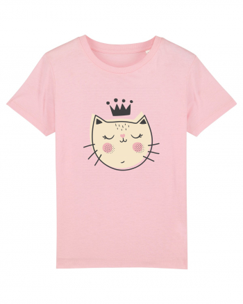 Queen Of Cats Cotton Pink