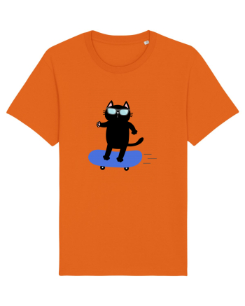 Skating Bright Orange