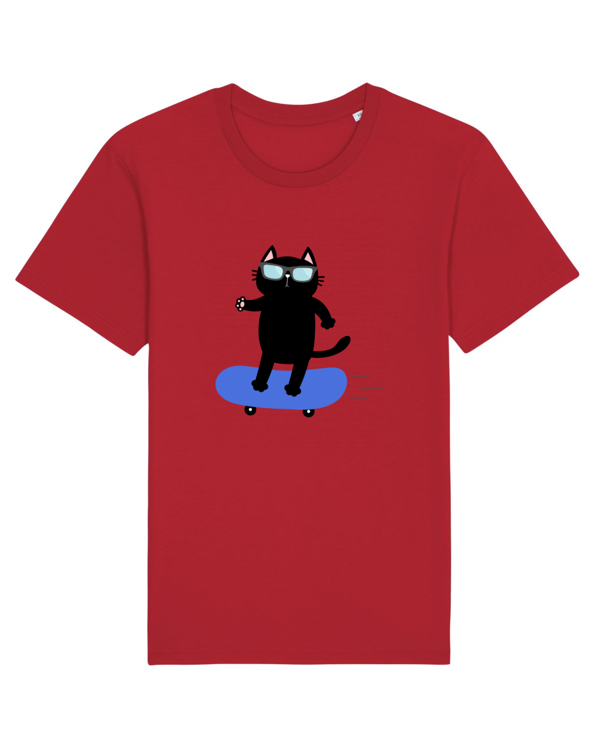 Tricou mânecă scurtă Unisex Rocker Red