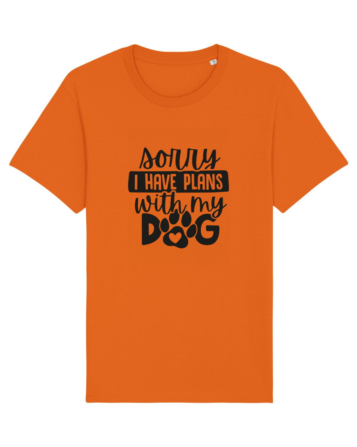 Tricou mânecă scurtă Unisex Rocker Bright Orange