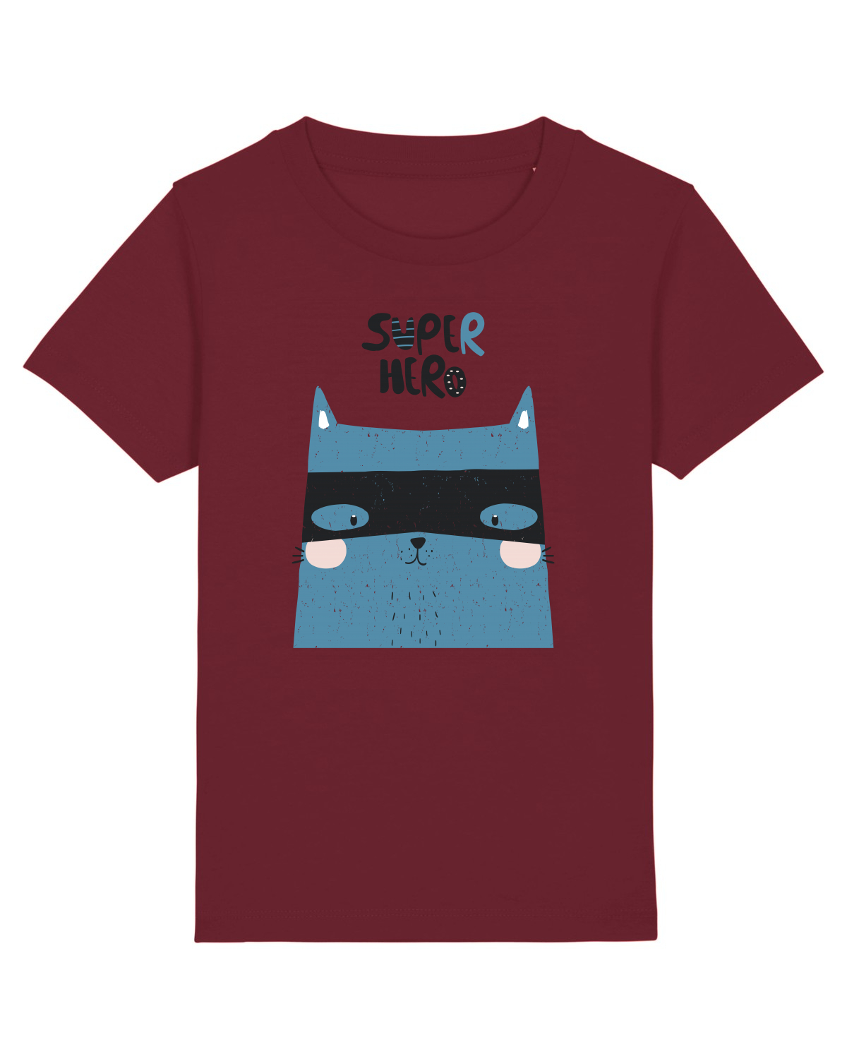 Tricou mânecă scurtă  Copii Mini Creator Burgundy