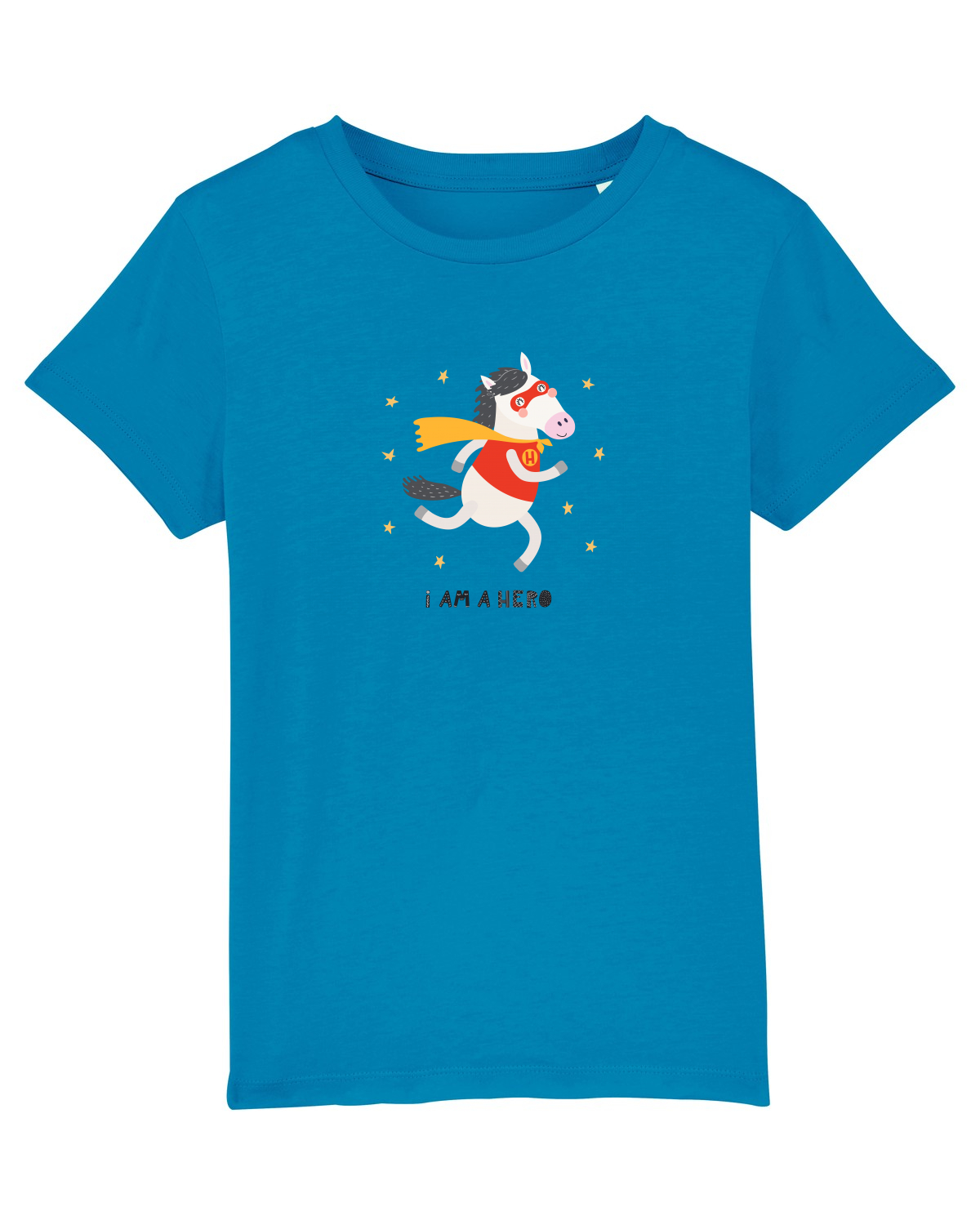 Tricou mânecă scurtă  Copii Mini Creator Azur