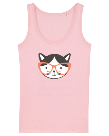 Sweet  Kitty Cotton Pink
