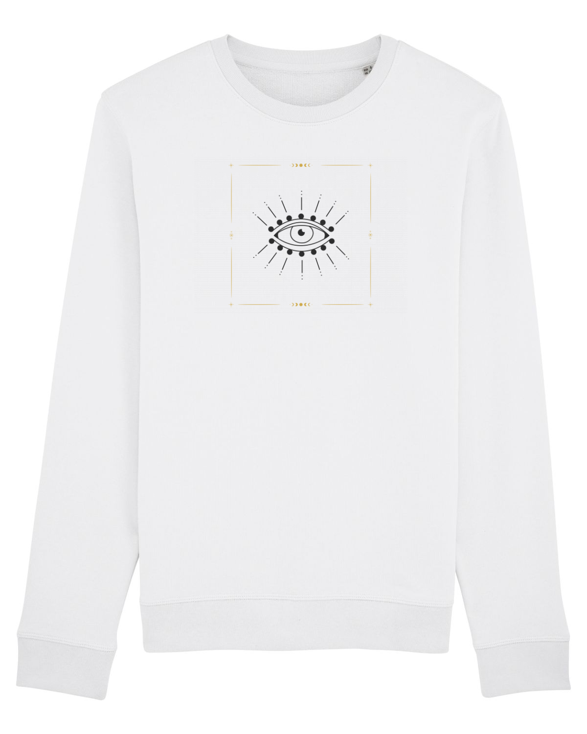 Bluză mânecă lungă Unisex Rise White