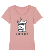 Uglycorn Tricou mânecă scurtă guler larg fitted Damă Expresser