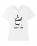 Uglycorn Tricou mânecă scurtă guler V Bărbat Presenter